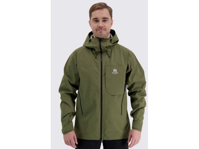 ALASKA 1795 Velvet 3 Layer jacket - green