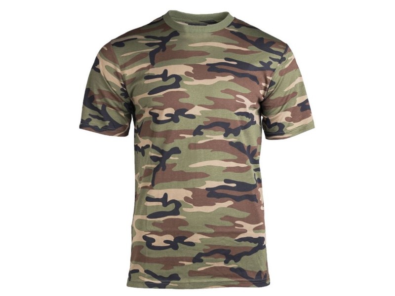 T-Shirt Militär Woodland
