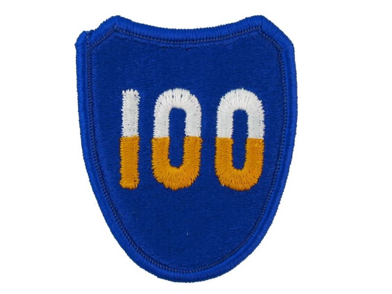 Našitek WW2 - US 100th INFANTRY DIVISION (pješadijska divizija)