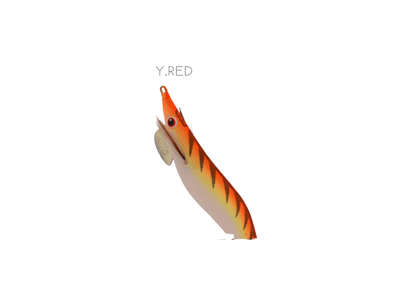 Lure DTD Classic oita - yellow red 90 mm (yellow-red)