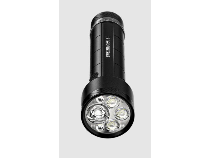 Rechargeable flashlight ZWEI BRUDER ZB8T - 4000 lm