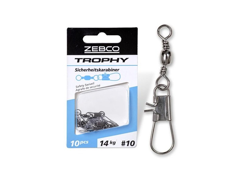 Spinner mit Karabiner ZEBCO Trophy