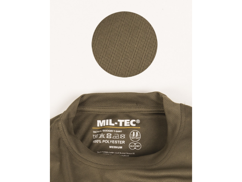 MILTEC Tactical QUICKDRY T-Shirt green
